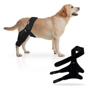 Size MEDIUM Single Leg Long Dog Knee Brace for Torn ACL/CCL, hip dysplasia